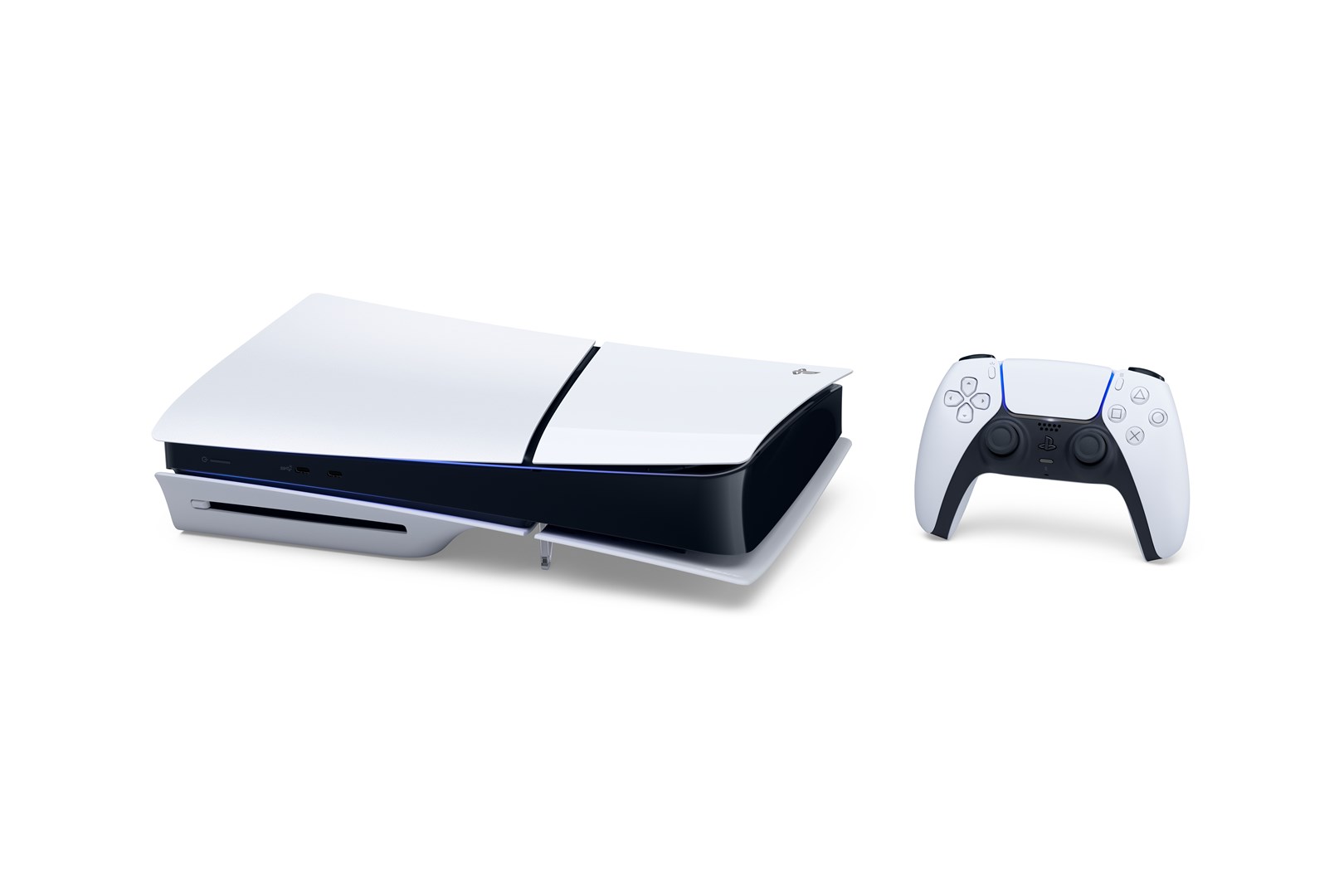 Конзола Sony PlayStation 5 Slim Disc Edition 1TB SSD Wi-Fi White