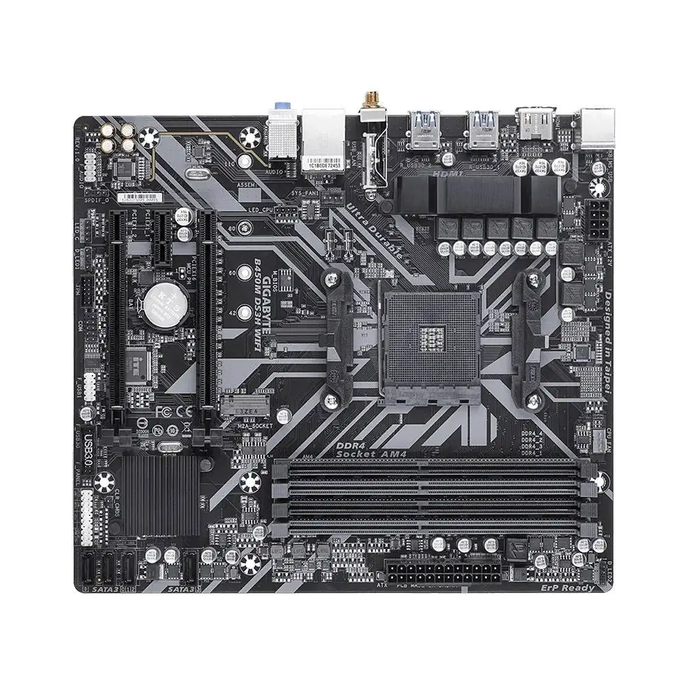 Дънна платка Gigabyte B450M DS3H WIFI AM4