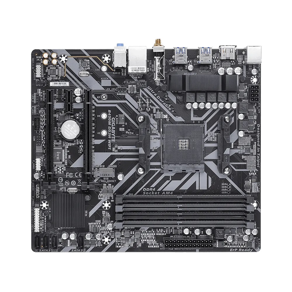 Дънна платка Gigabyte B450M DS3H WIFI AM4