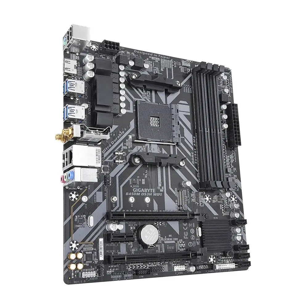 Дънна платка Gigabyte B450M DS3H WIFI AM4