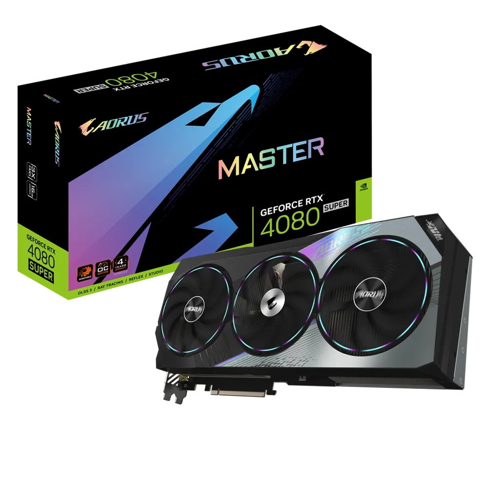 Видео карта Gigabyte Aorus GeForce RTX 4080 Super Master 16GB GDDR6X