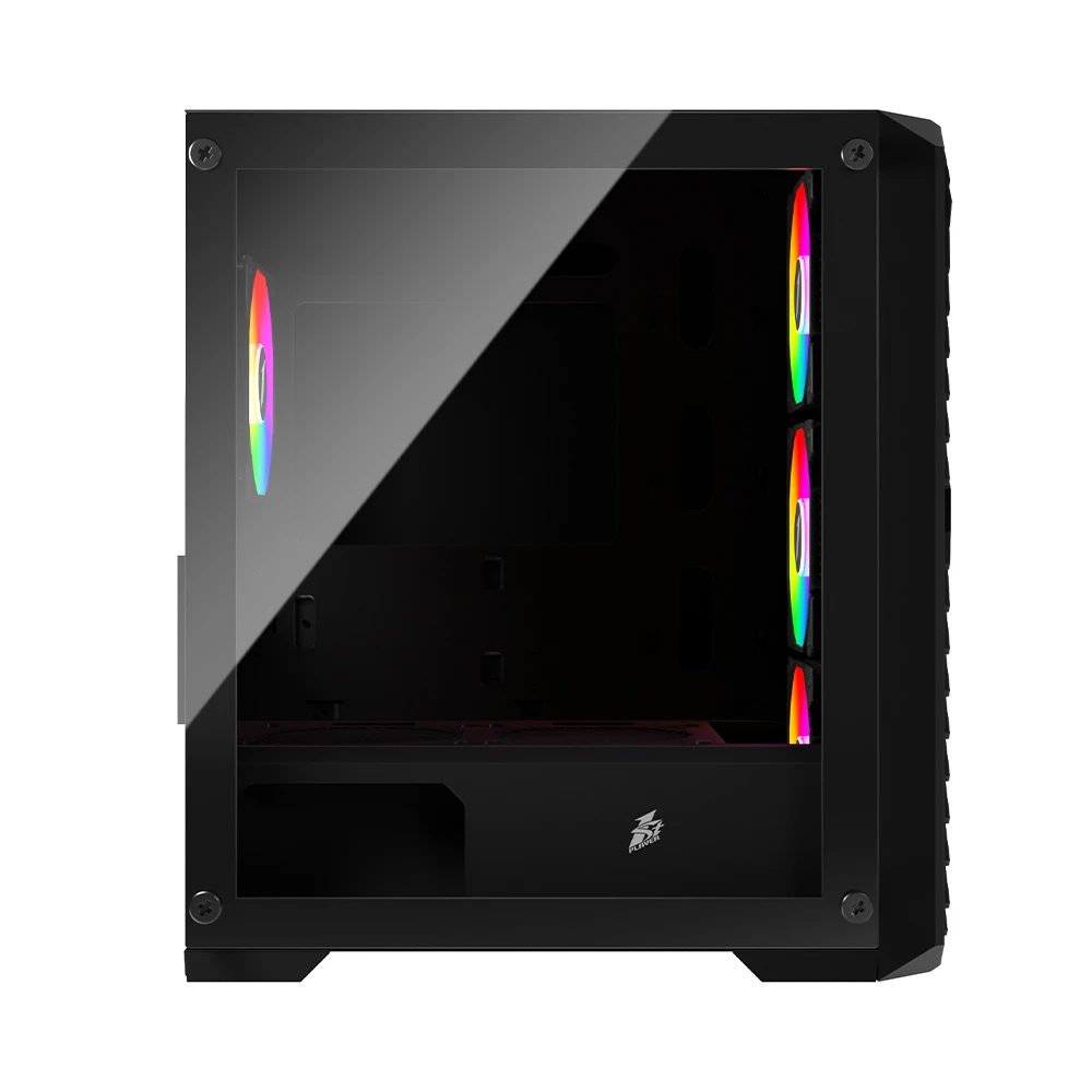 Кутия 1stPlayer TRILOBITE T5 Black Case mATX