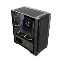 Кутия 1stPlayer TRILOBITE T4 Mesh Black Case mATX