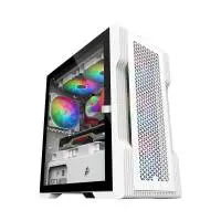 Кутия 1stPlayer TRILOBITE T3 Mesh White Case mATX  