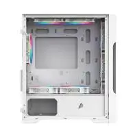 Кутия 1stPlayer TRILOBITE T3 Mesh White Case mATX  