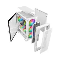 Кутия 1stPlayer TRILOBITE T3 Mesh White Case mATX  