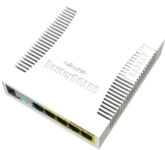 Рутер MikroTik RB260GS CSS106-5G-1SR2, 10/100/1000MBIT, 128 KB, POE, SWOS