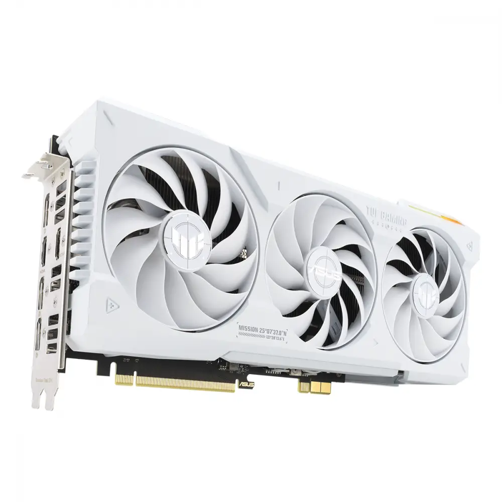 Видео карта ASUS TUF GAMING RTX 4070 Ti SUPER BTF White OC 16GB GDDR6X