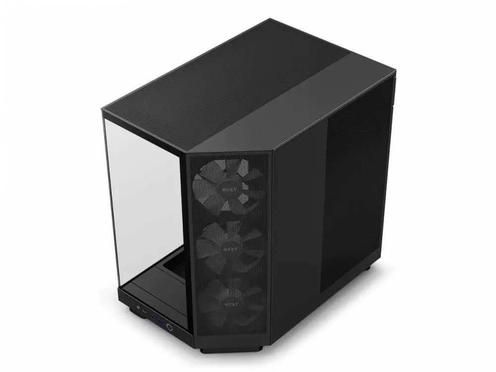 Кутия NZXT H6 Flow RGB Matte Black - Middle Tower