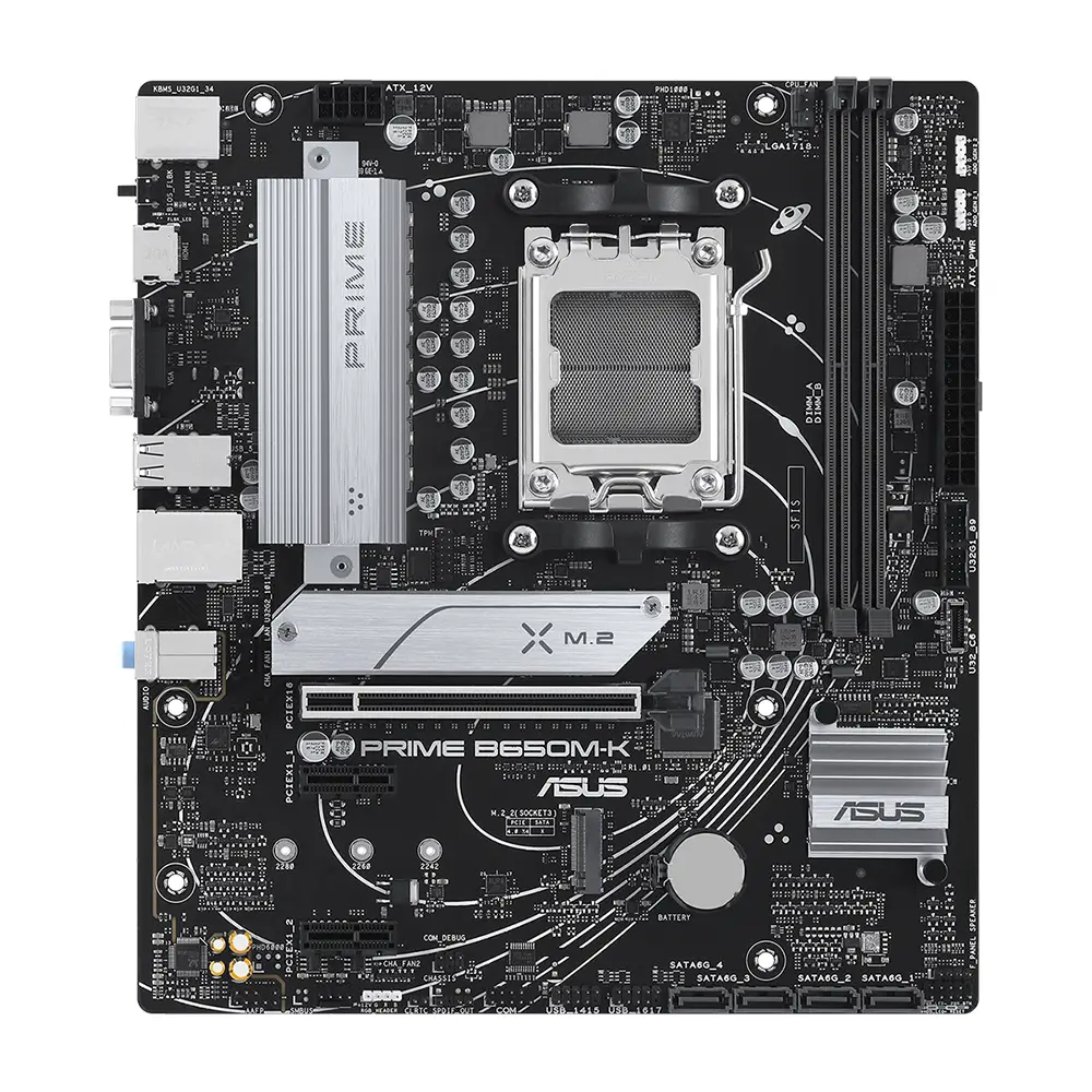 Дънна платка ASUS PRIME B650M-K AM5
