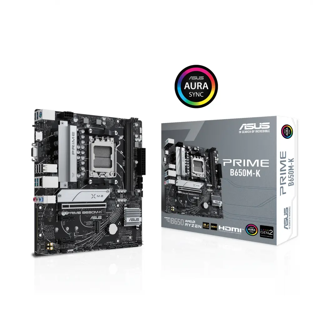 Дънна платка ASUS PRIME B650M-K AM5