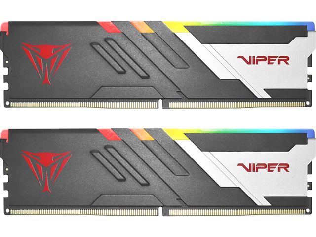 Памет Patriot Viper VENOM RGB 64GB (2x32) DDR5 5200Mhz CL40 XMP - PVVR564G520C40K