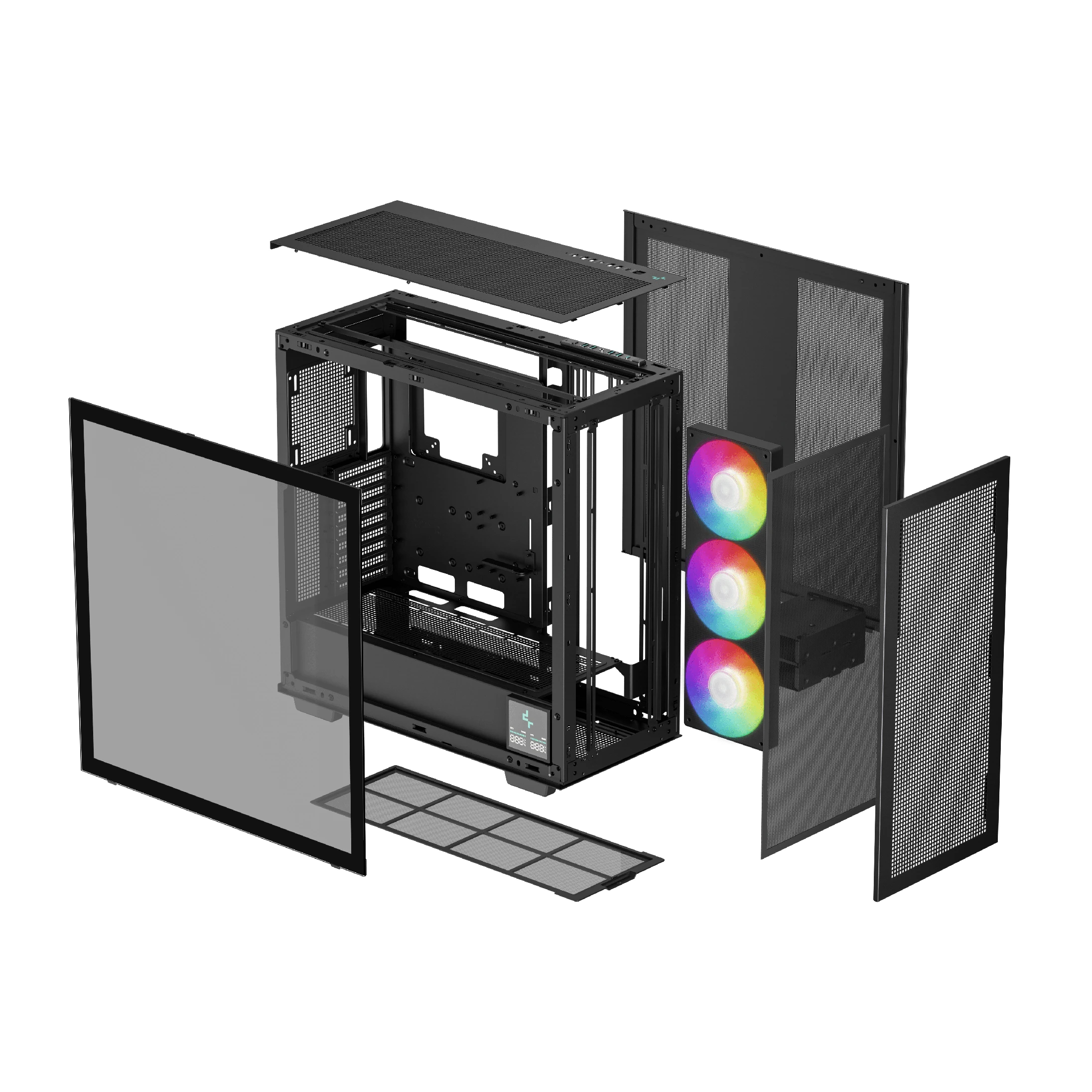 Кутия DeepCool MORPHEUS Dual-Chamber Case E-ATX