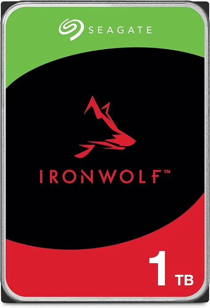 Твъд диск Seagate IronWolf 1TB 3.5" 256MB cache 5400rpm - ST1000VN008