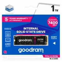 Диск SSD GOODRAM PX700 1TB M.2 2280 NVMe PCIe Gen4x4 - SSDPR-PX700-01T-80