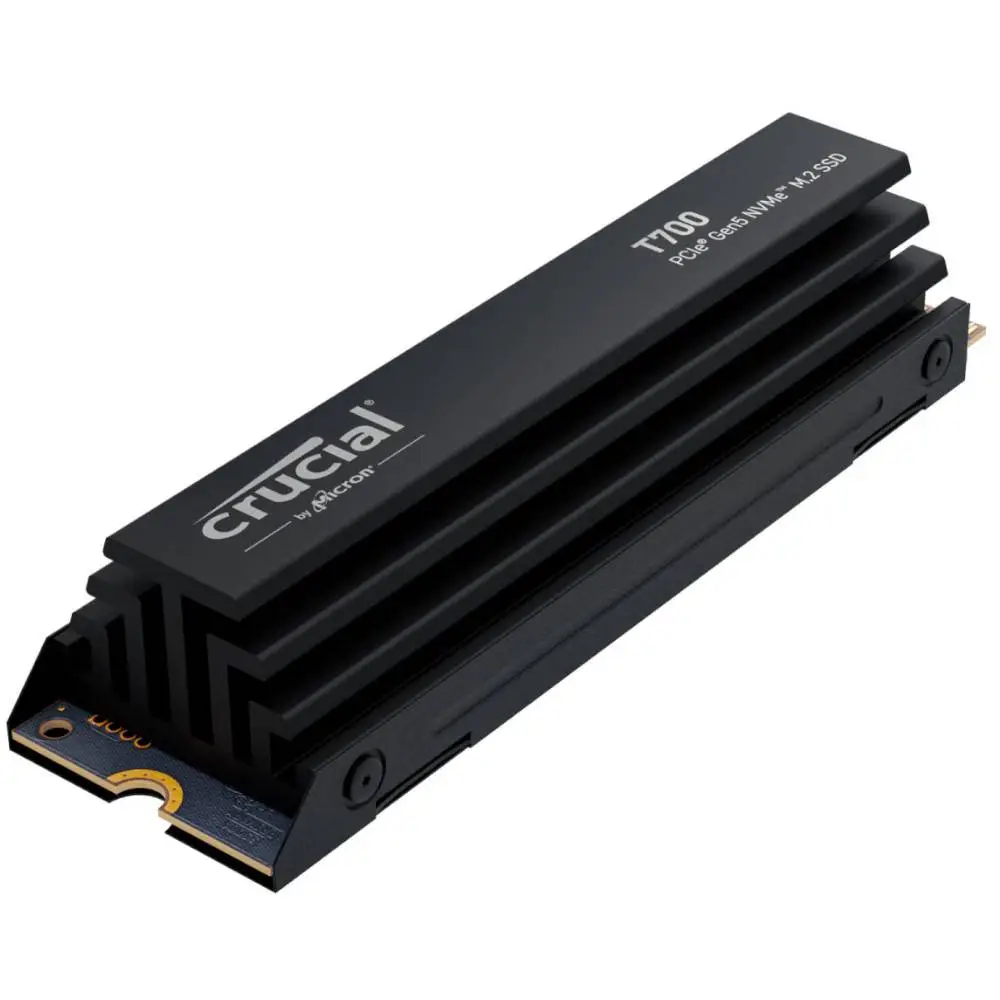 Диск Crucial T700 2TB M.2 2280 NVMe PCIe Gen 5.0 x4 with heatsink - CT2000T700SSD5