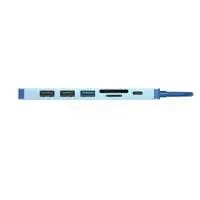 VCom докинг станция Docking Station Type-C 7-in-1 - CUE18 - PD3.0 100W, HDMI, USB3.0 x 1, USB2.0 x 2, SD, TF