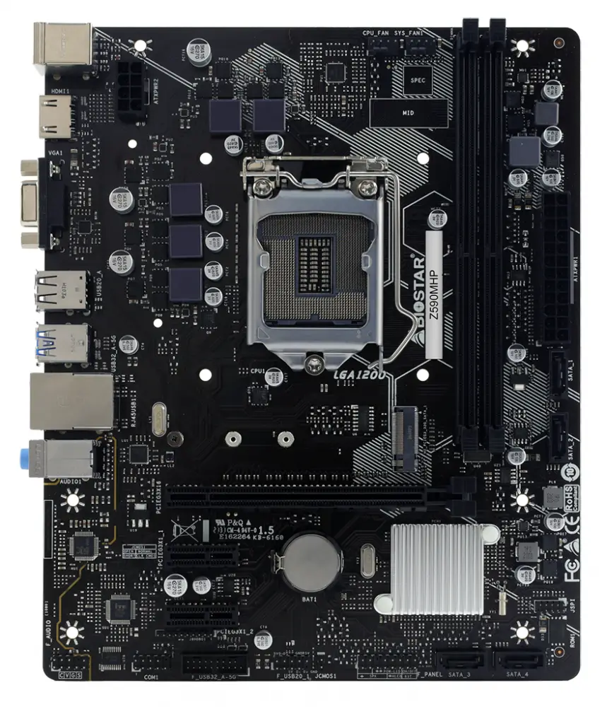 Дънна платка BIOSTAR Z590MHP LGA1200