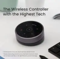 Лампа за четене за монитор BenQ CLIP ScreenBar Halo, 3 режима, безжичен контролер, Сива