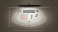 Лампа за четене за монитор BenQ CLIP ScreenBar Halo, 3 режима, безжичен контролер, Сива