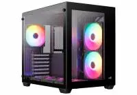 Кутия AeroCool Dryft-G-BK-v1 RGB Case ATX 