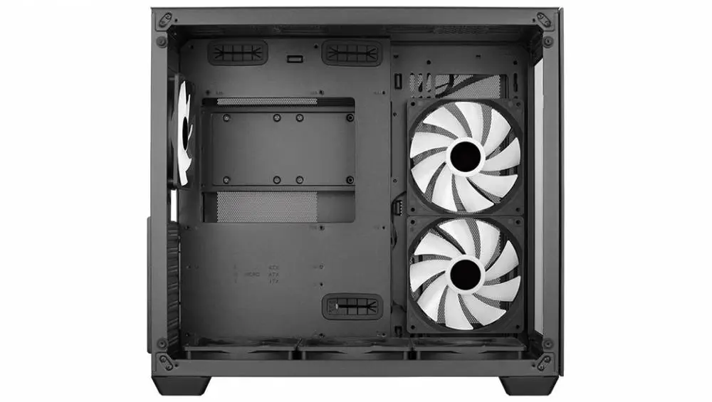 Кутия AeroCool Dryft-G-BK-v1 RGB Case ATX 