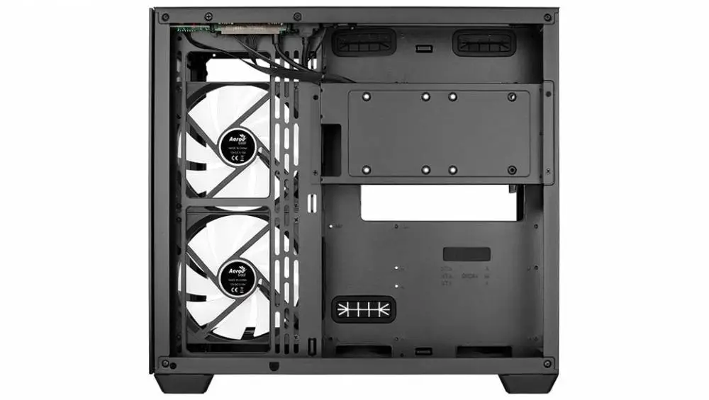 Кутия AeroCool Dryft-G-BK-v1 RGB Case ATX