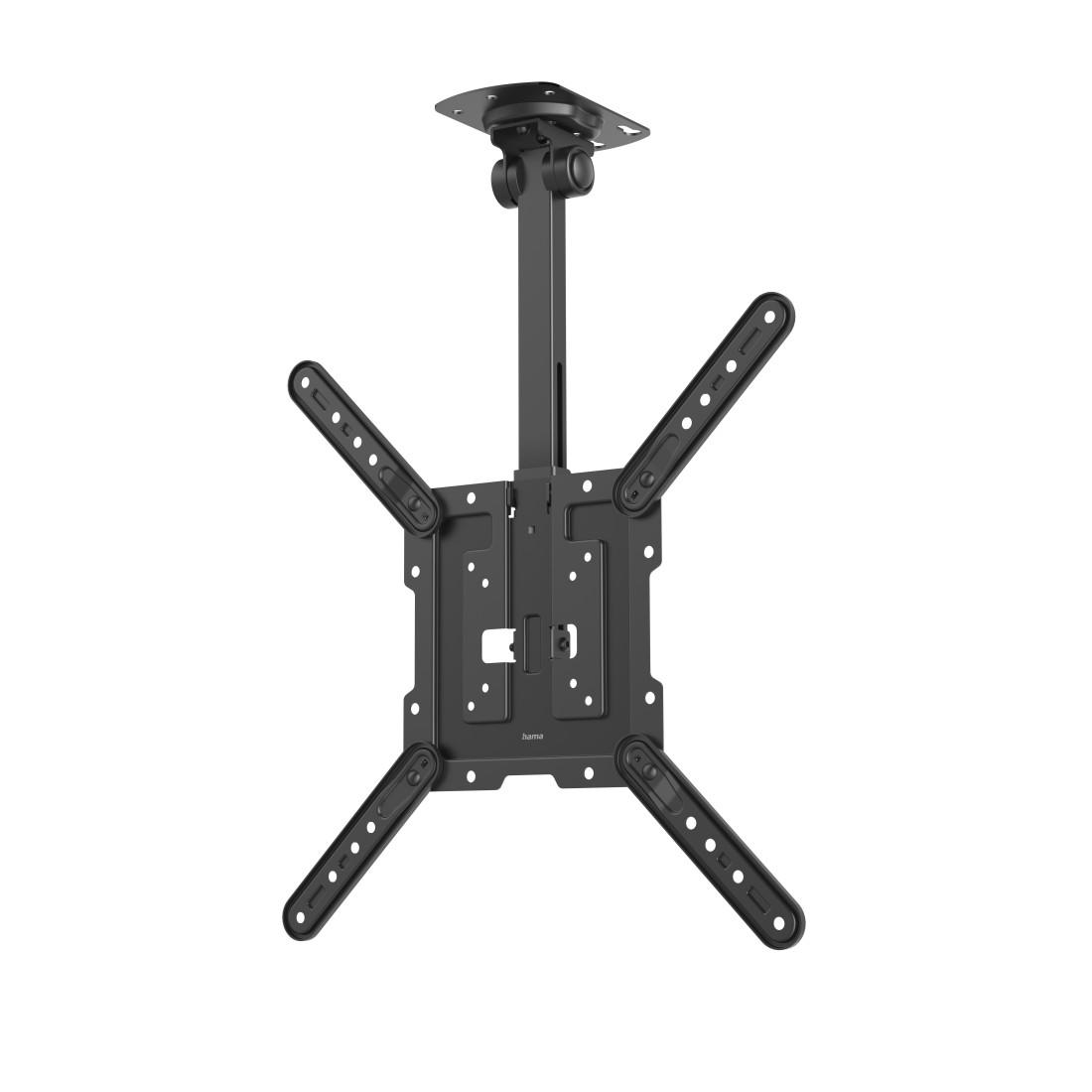 Soporte de techo HAMA TV, ajustable, 400x400, 165 cm (65"), negro