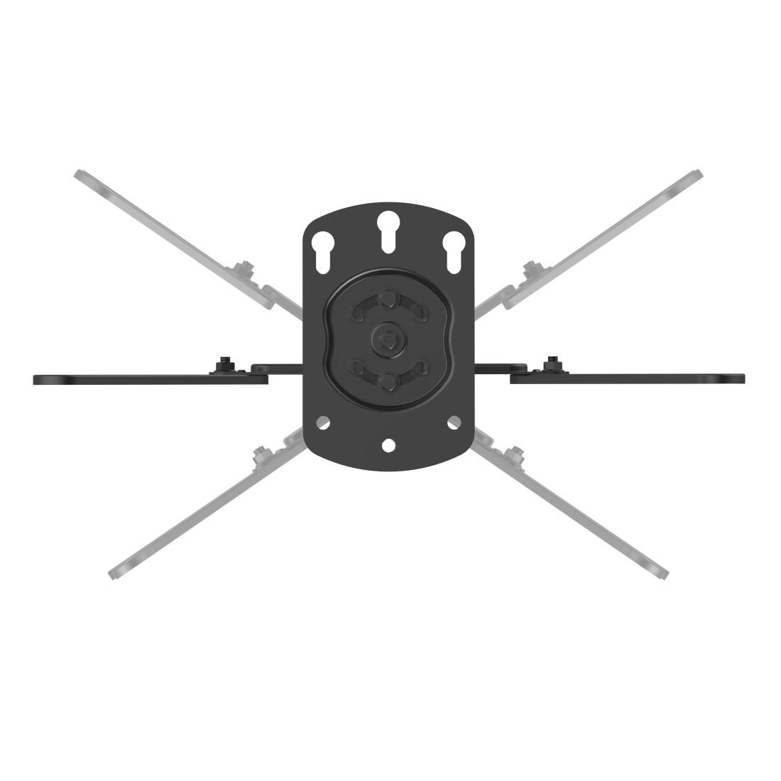 Soporte de techo HAMA TV, ajustable, 400x400, 165 cm (65"), negro