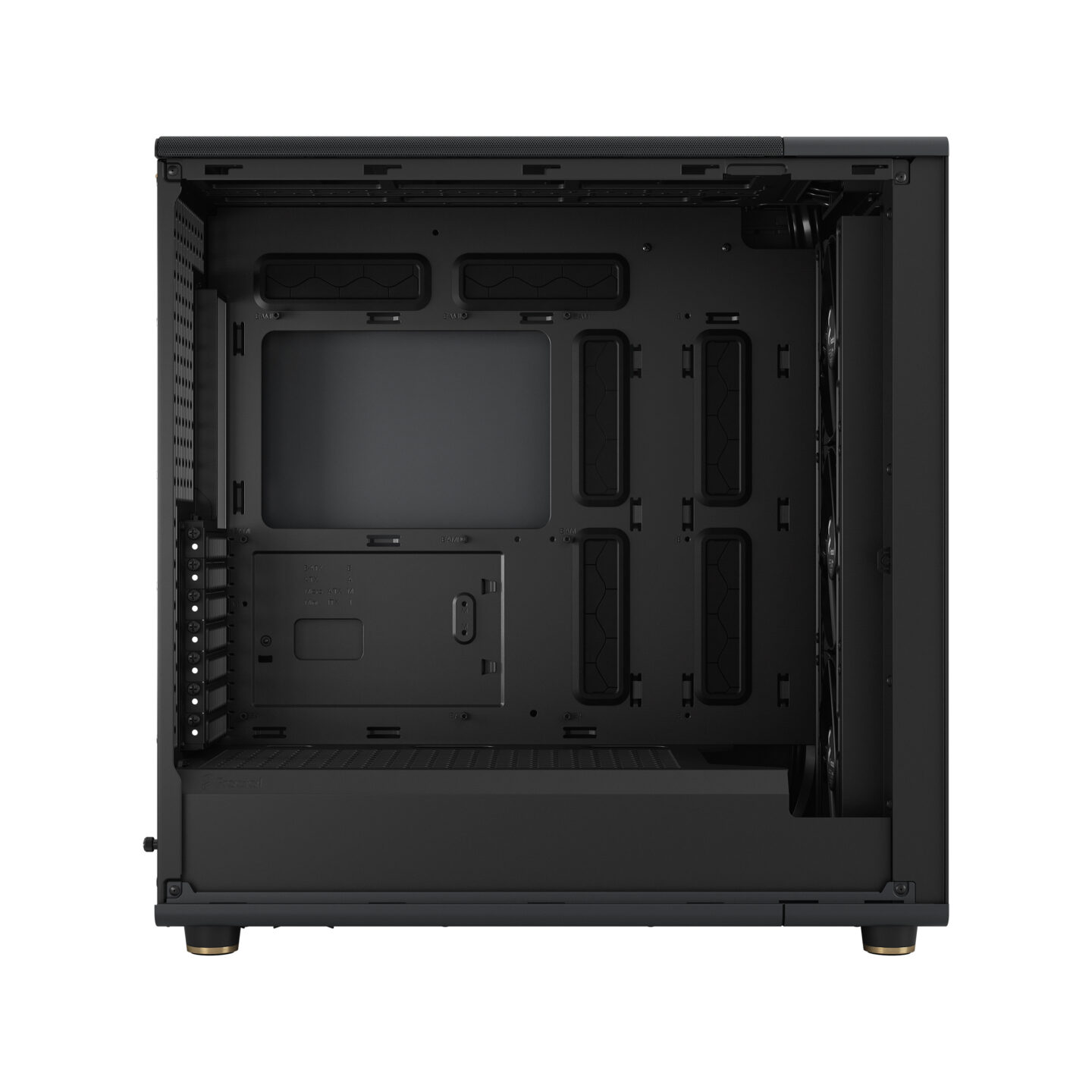 Кутия Fractal North XL Chalk Black TG Clear - FD-C-NOR1X-04