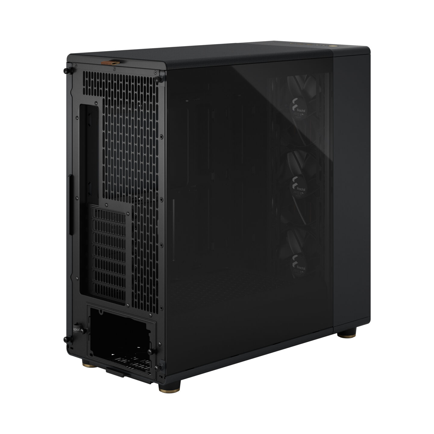 Кутия Fractal North XL Chalk Black TG Clear - FD-C-NOR1X-04