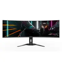 Монитор GIGABYTE AORUS CO49DQ 49" QD-OLED, DQHD (5120x1440), Curved 1800R, 144 Hz, 0.3ms, 10-bit