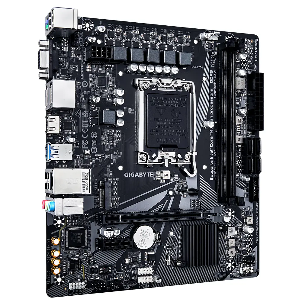Дънна платка Gigabyte H610M-S2H V2 LGA1700 DDR5