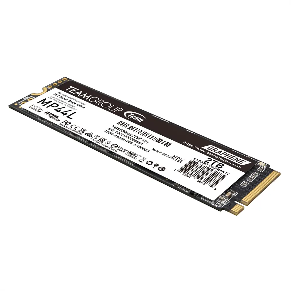 Диск SSD Team Group MP44L 2TB M.2 2280 NVMe PCIe 4.0 x4 - TM8FPK002T0C101