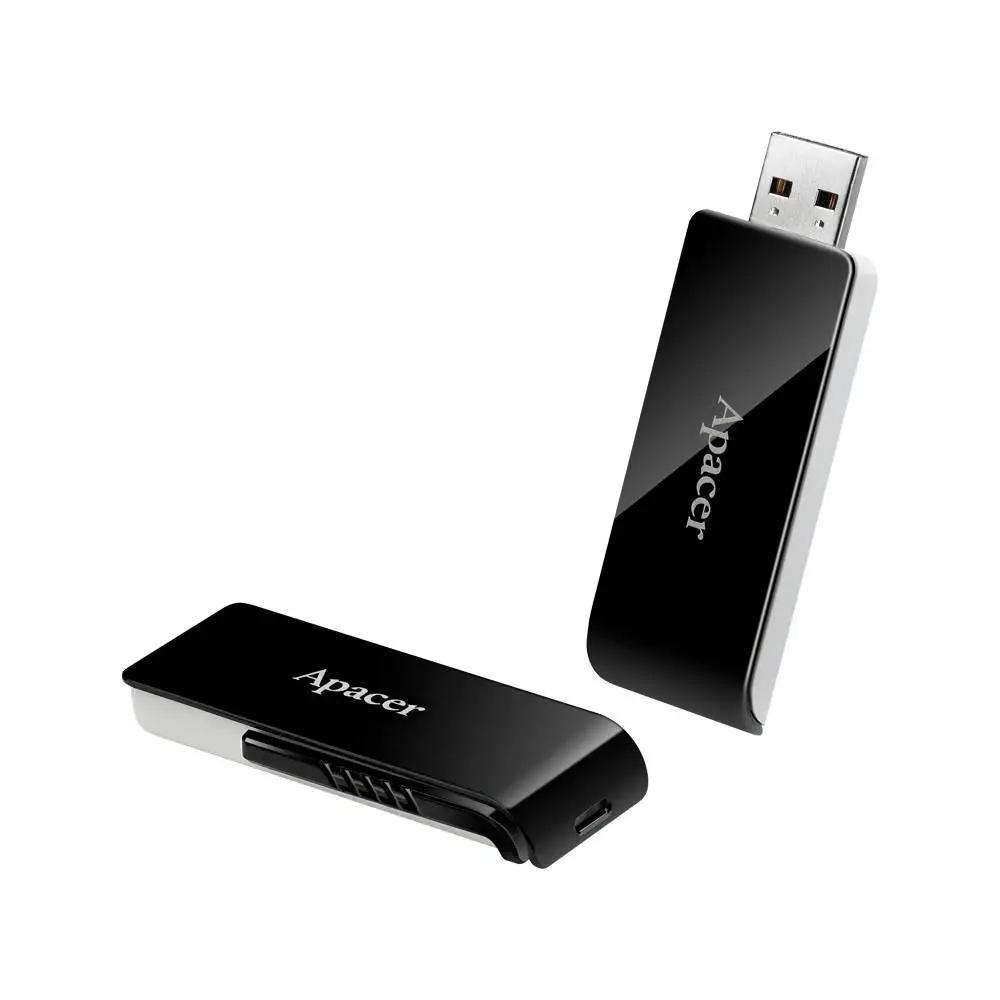 USB флашка Apacer AH350 64GB USB 3.2 Gen 1, Black