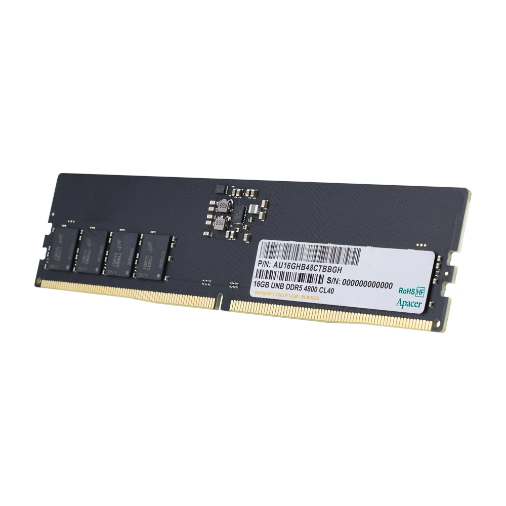 Памет Apacer RAM 32GB DDR5 DIMM 4800-40 2048x8 - FL.32G2A.PTH