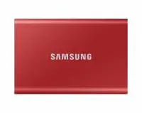 Външен SSD Samsung T7 Indigo Red SSD 500GB, USB-C, Червен