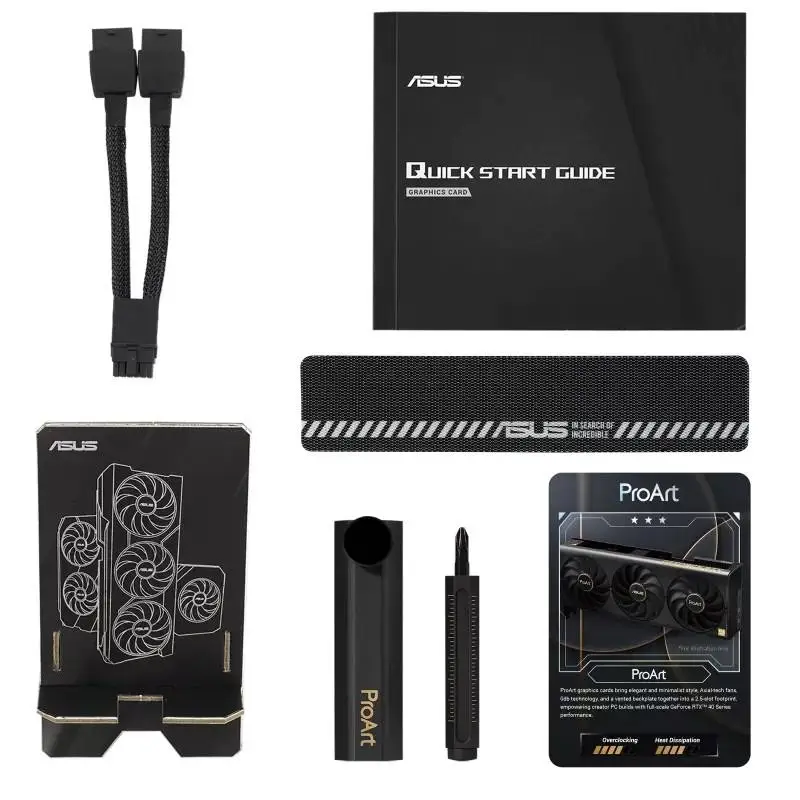 Видео карта ASUS ProArt GeForce RTX 4070 Ti SUPER OC Edition 16GB GDDR6X - 90YV0KJ0-M0NA00 