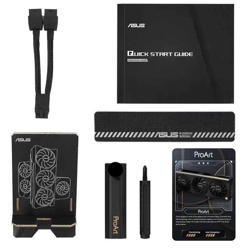 Видео карта ASUS ProArt GeForce RTX 4070 Ti SUPER OC Edition 16GB GDDR6X - 90YV0KJ0-M0NA00 