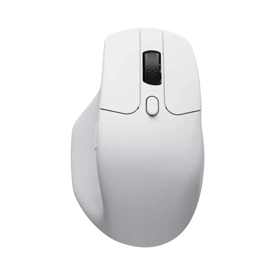 Геймърска безжична мишка Keychron M6 1000Hz, Matte White