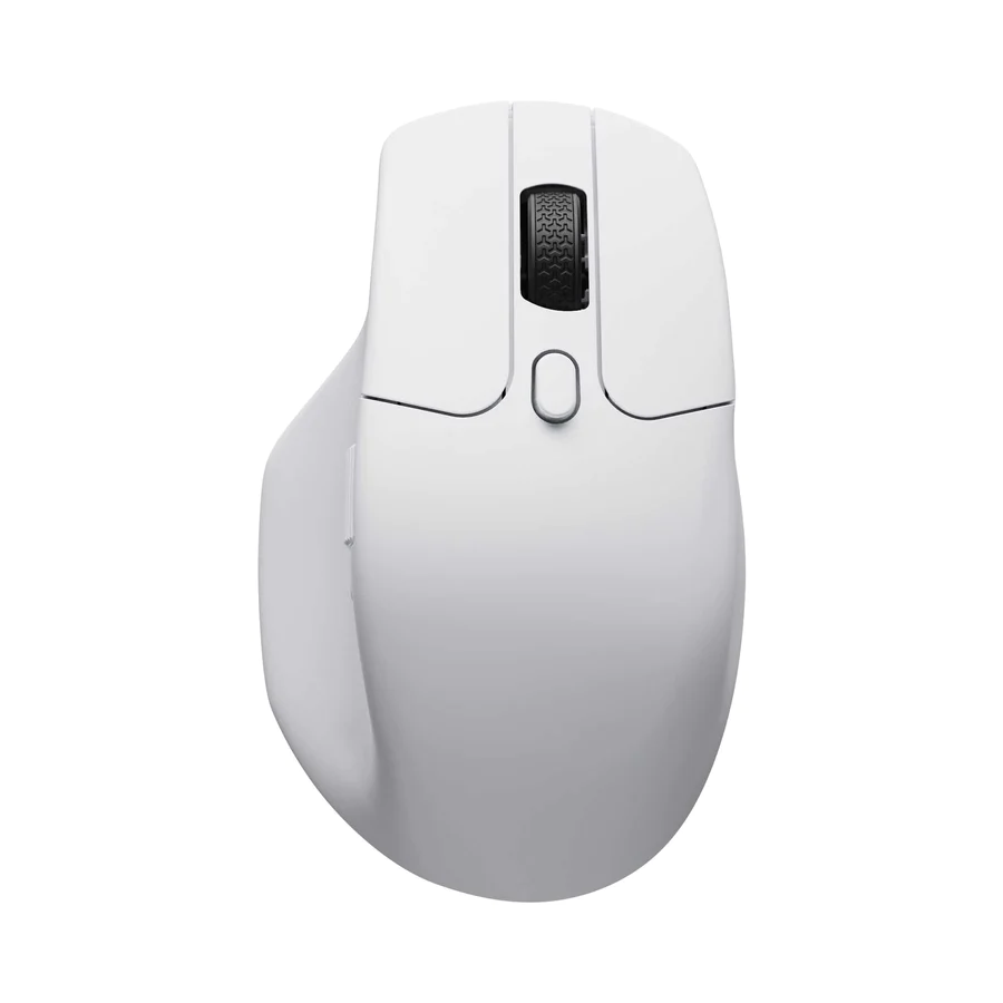 Геймърска безжична мишка Keychron M6 1000Hz, Matte White