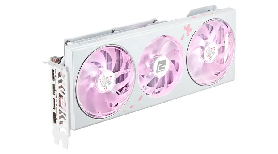 Видео карта PowerColor AMD Radeon RX 7800 XT Hellhound Sakura 16GB OC GDDR6
