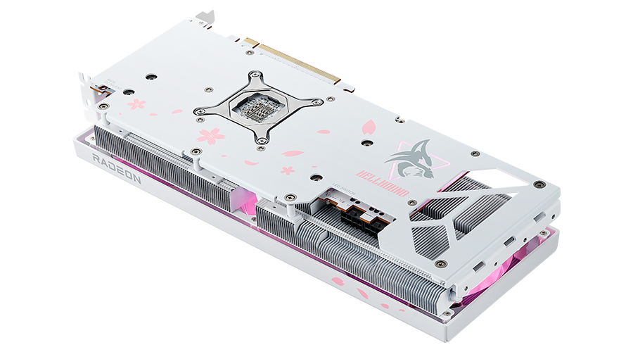 Видео карта PowerColor AMD Radeon RX 7800 XT Hellhound Sakura 16GB OC GDDR6