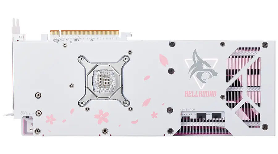 Видео карта PowerColor AMD Radeon RX 7800 XT Hellhound Sakura 16GB OC GDDR6
