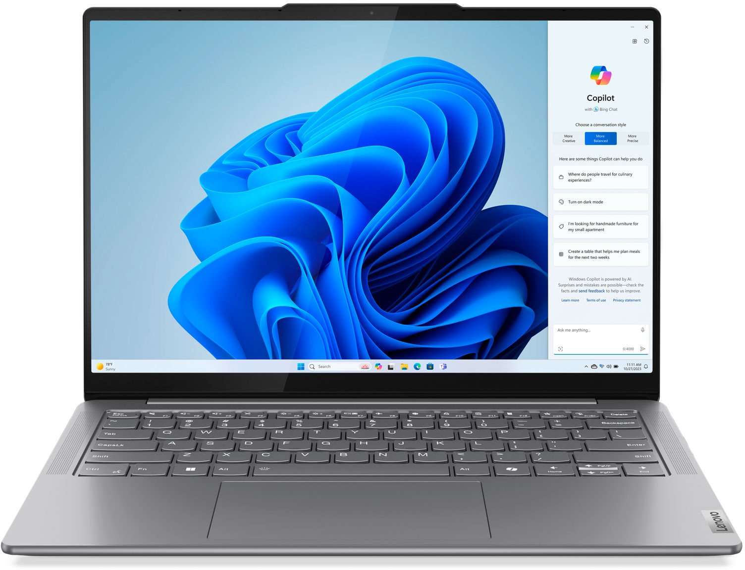 Лаптоп Lenovo Yoga Slim 7 14IMH9 - 83CV003EBM