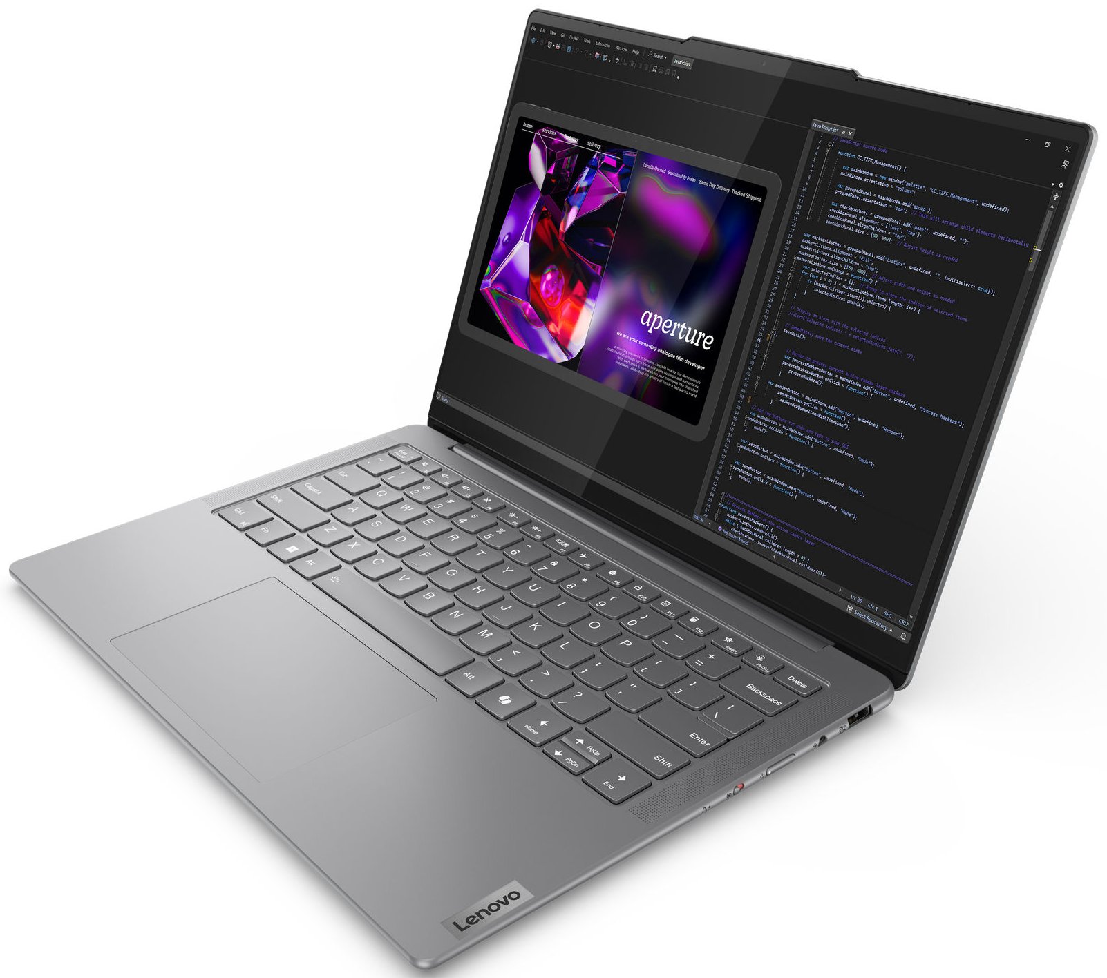 Лаптоп Lenovo Yoga Slim 7 14IMH9 - 83CV003EBM
