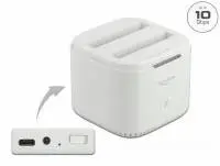 Станция Delock USB-C, За 2 x 2.5&Prime; SATA HDD / SSD, Клониране