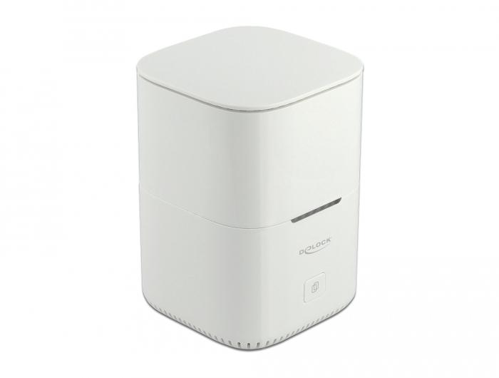 Станция Delock USB-C, За 2 x 2.5″ SATA HDD / SSD, Клониране