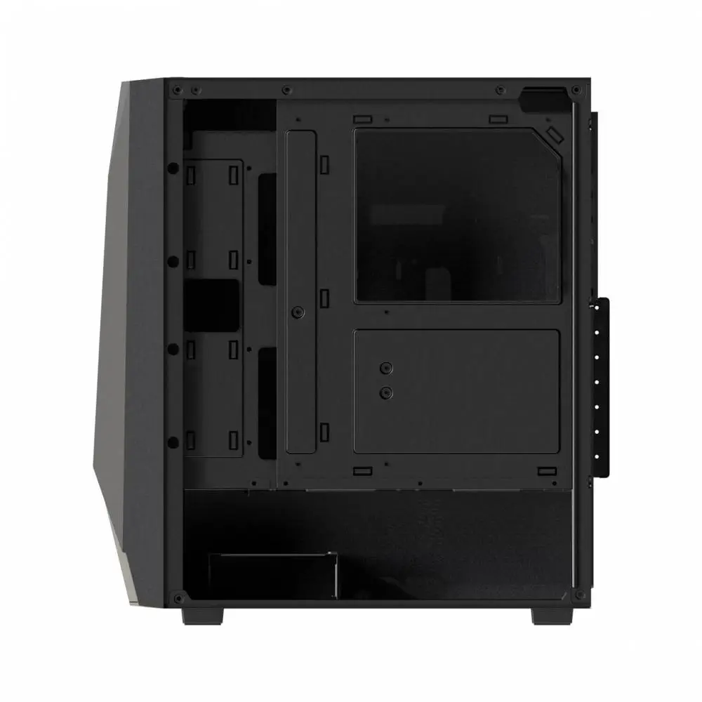 Кутия FSP CMT195A Mid-Tower 4 x 120mm Black