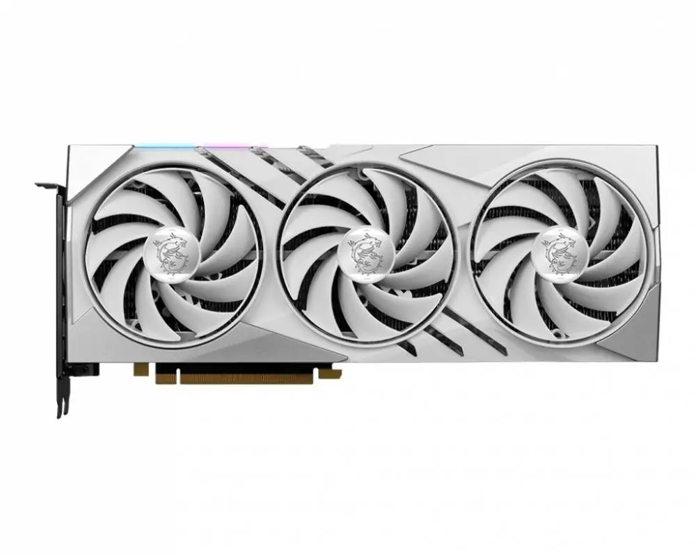 Видео карта MSI GeForce RTX 4070 Ti SUPER 16G GAMING X SLIM WHITE